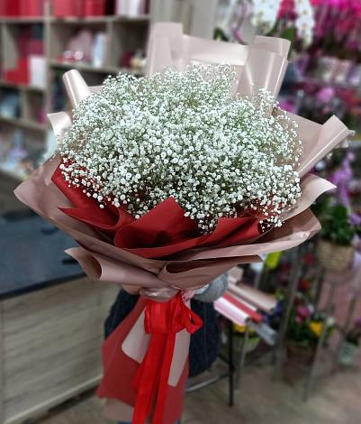 Букет цветов из: Гипсофила в Беслане