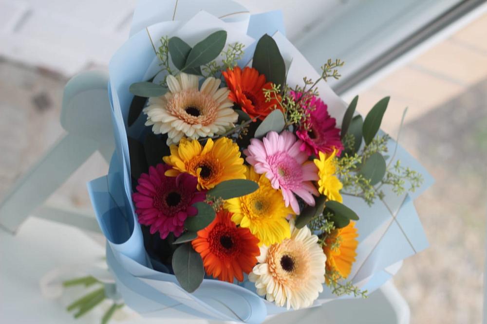 Букет цветов из: Герберы в Беслане