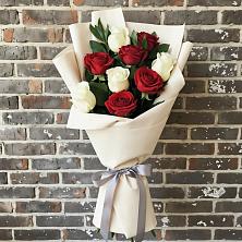 Букет цветов из:  Розы в Беслане