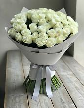 Букет 35 Белых роз в Беслане