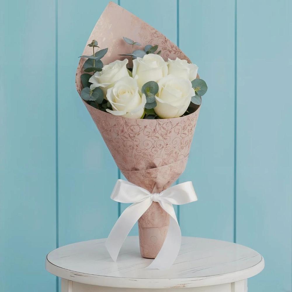 Букет цветов из: Розы в Беслане