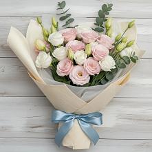 Букет цветов из:  Лизиантусы #REPLACE_PRED# Беслане