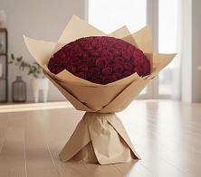 Букет 101 Красная роза в Беслане