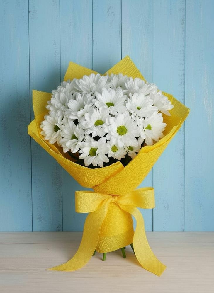 Букет цветов из: Хризантемы в Беслане