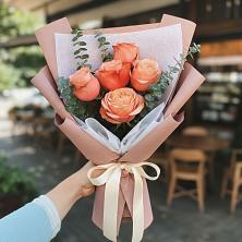 Букет цветов из:  Розы в Беслане