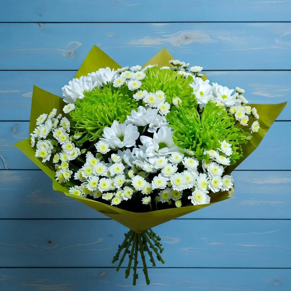 Букет цветов из: Хризантемы в Беслане