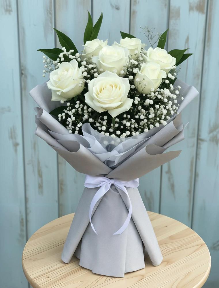 Букет цветов из: Розы в Беслане