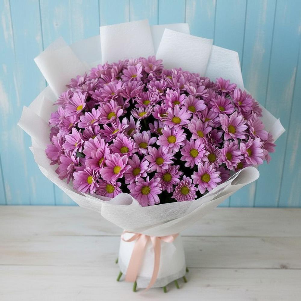 Букет цветов из: Хризантемы в Беслане