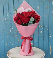 Букет цветов из:  Розы в Беслане