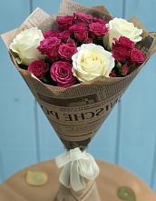 Букет цветов из:  Розы в Беслане