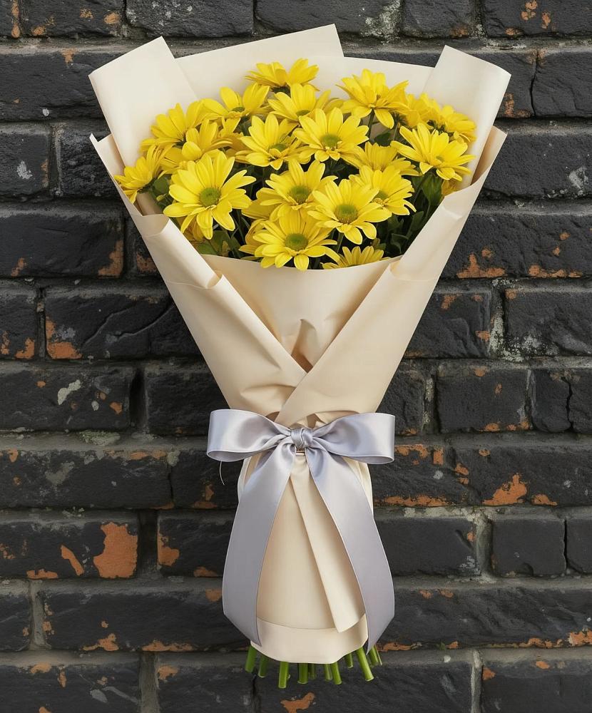 Букет цветов из: Хризантемы в Беслане