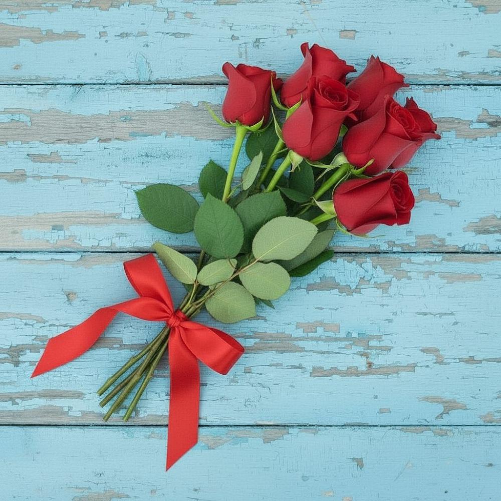 Букет Красные розы в Беслане